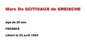   Marc DE SCITIVAUX 
DE GREISCHE 
